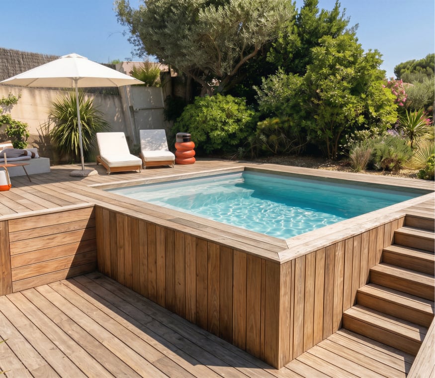 Piscine compacte Mon de Pra